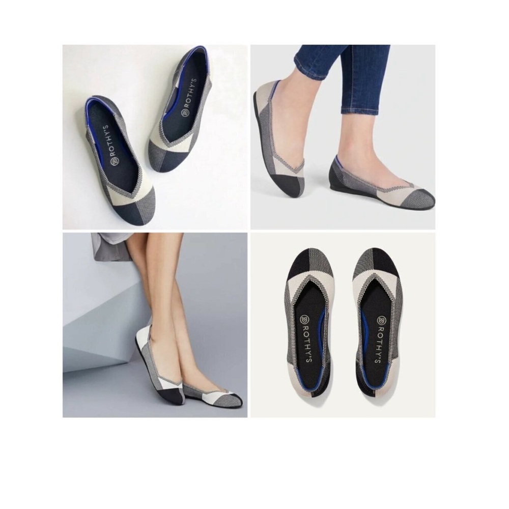 LIKE NEW Rothy’s cap toe flats - Picture 15 of 15